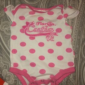 Gators girl onesie